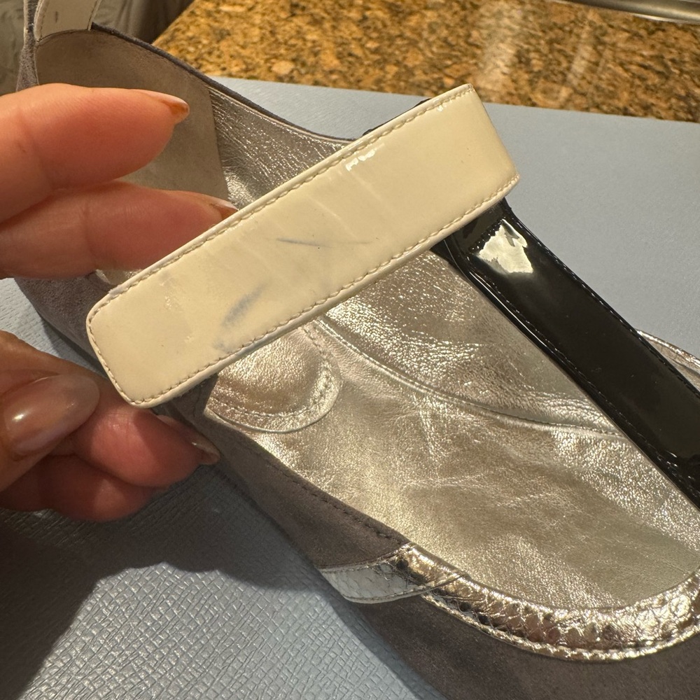 Prada flats ballerina shoes multicolor Sz 8.5 - Picture 11 of 16